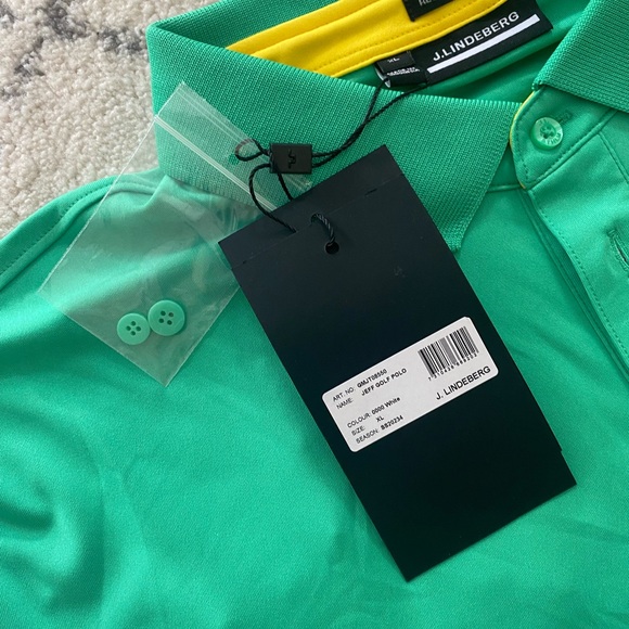 J Lindeberg Men’s Jeff Short sleeve Polo - Picture 3 of 4